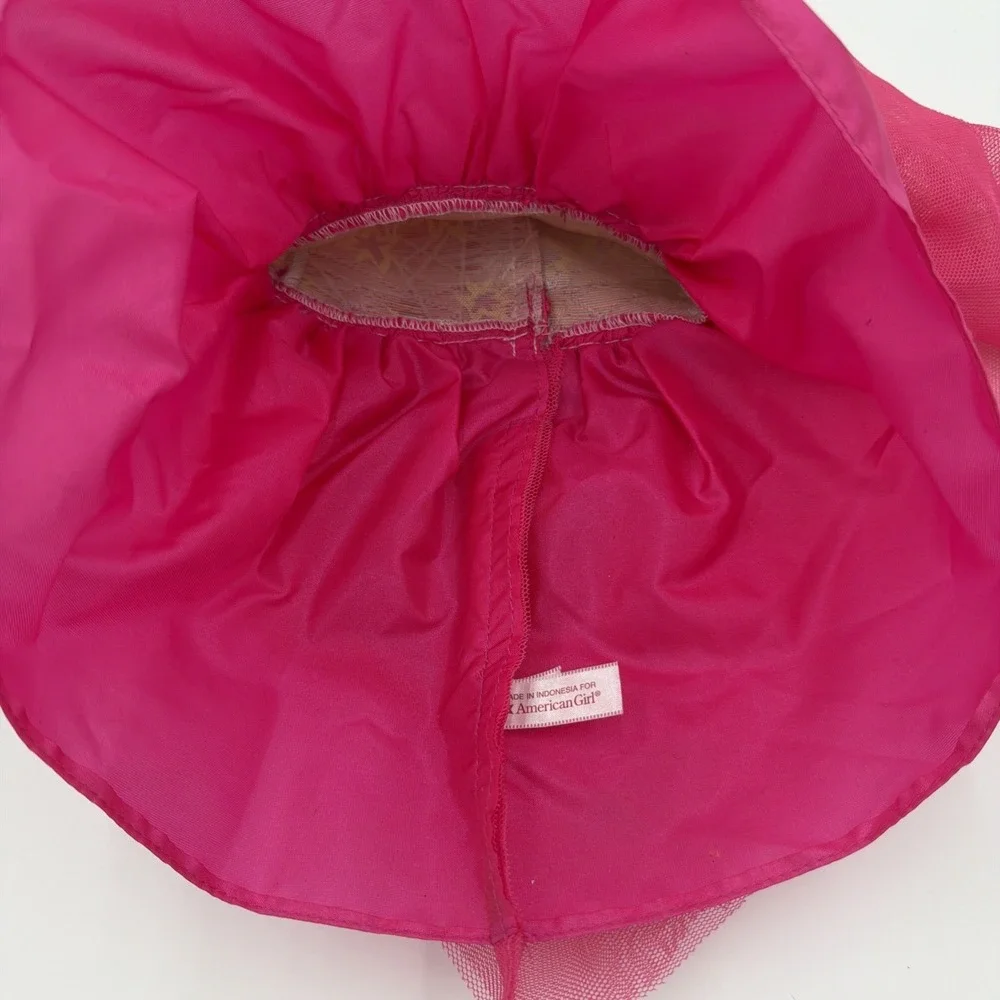 American Girl Magenta Tulle Party Dress and Gemstone Shoes for 18‎ Inch Dolls